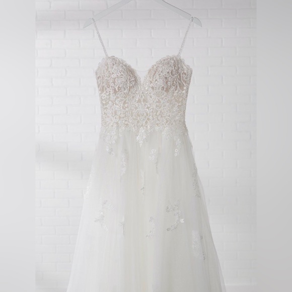 Brand NEW, Never Worn, NEVER ALTERED! A-line spaghetti strap